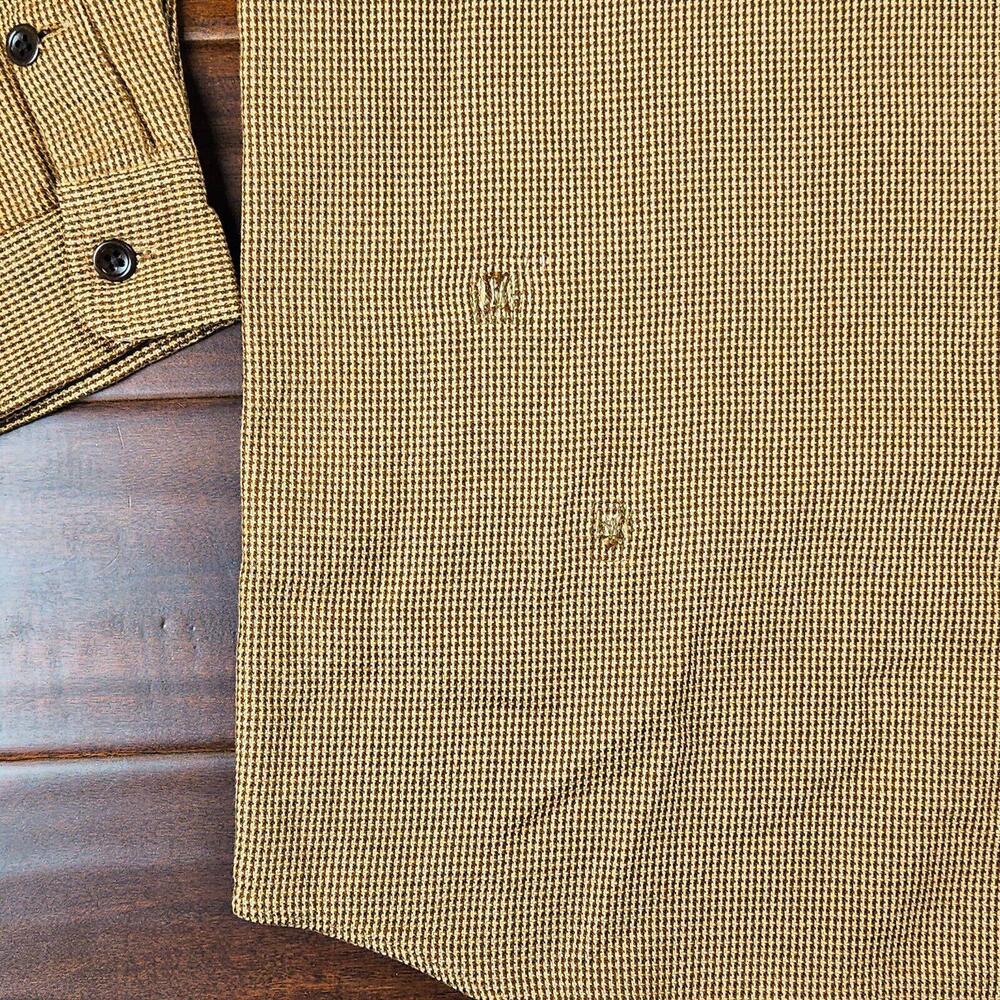 Vintage Polo by Ralph Lauren Bowen Flannel Suede Elbow Patches Men's XL - Picture 5 of 10